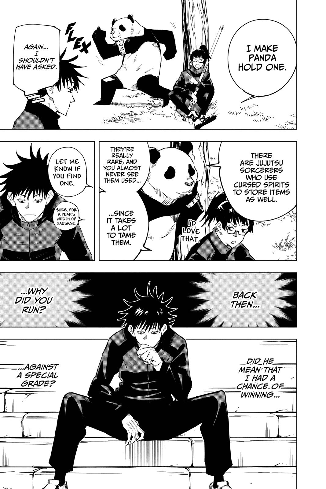Jujutsu Kaisen Manga Chapter 13 page 7 - Watching Movies