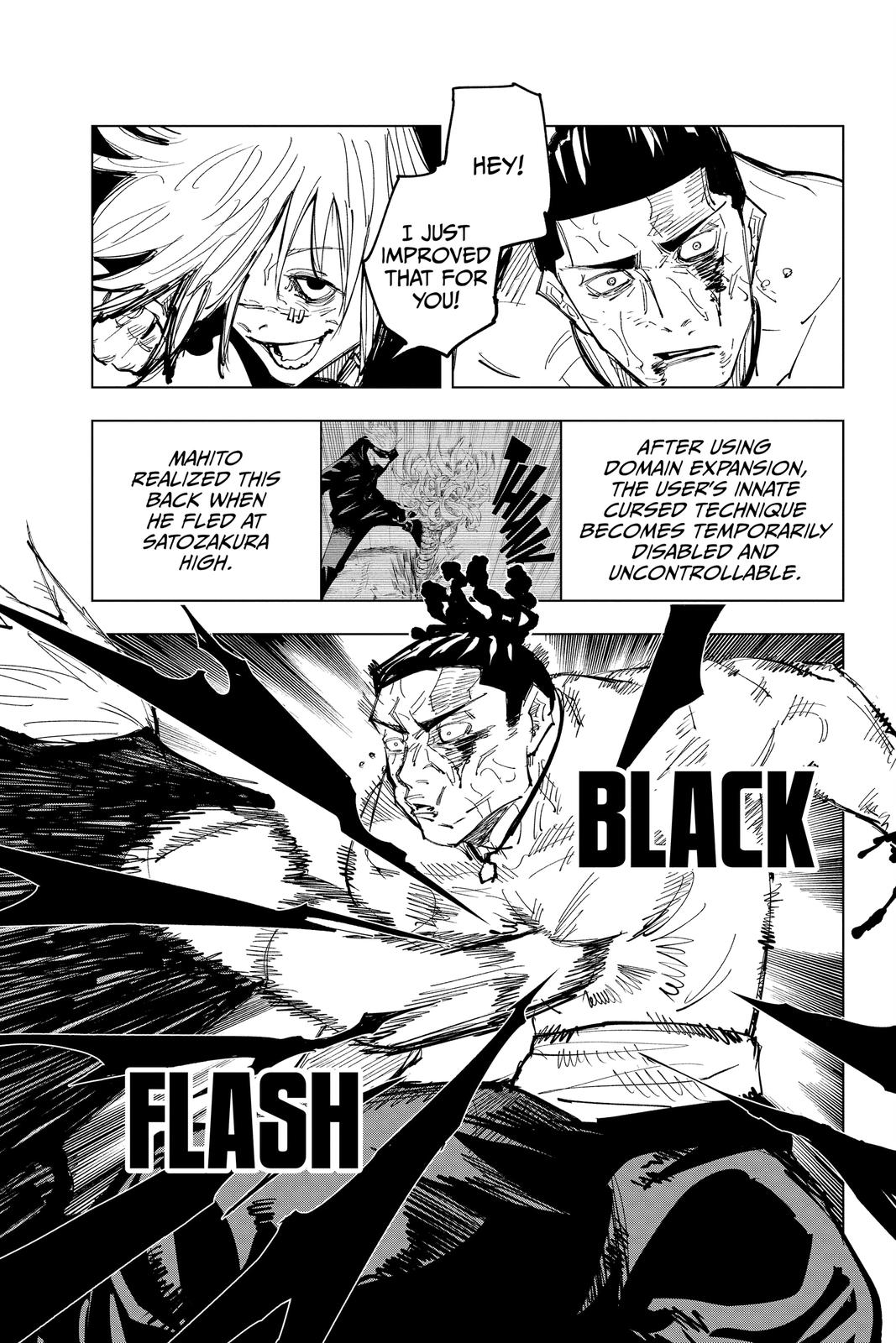 Jujutsu Kaisen Manga Chapter 130 page 8 - The Shibuya Incident, Part 47