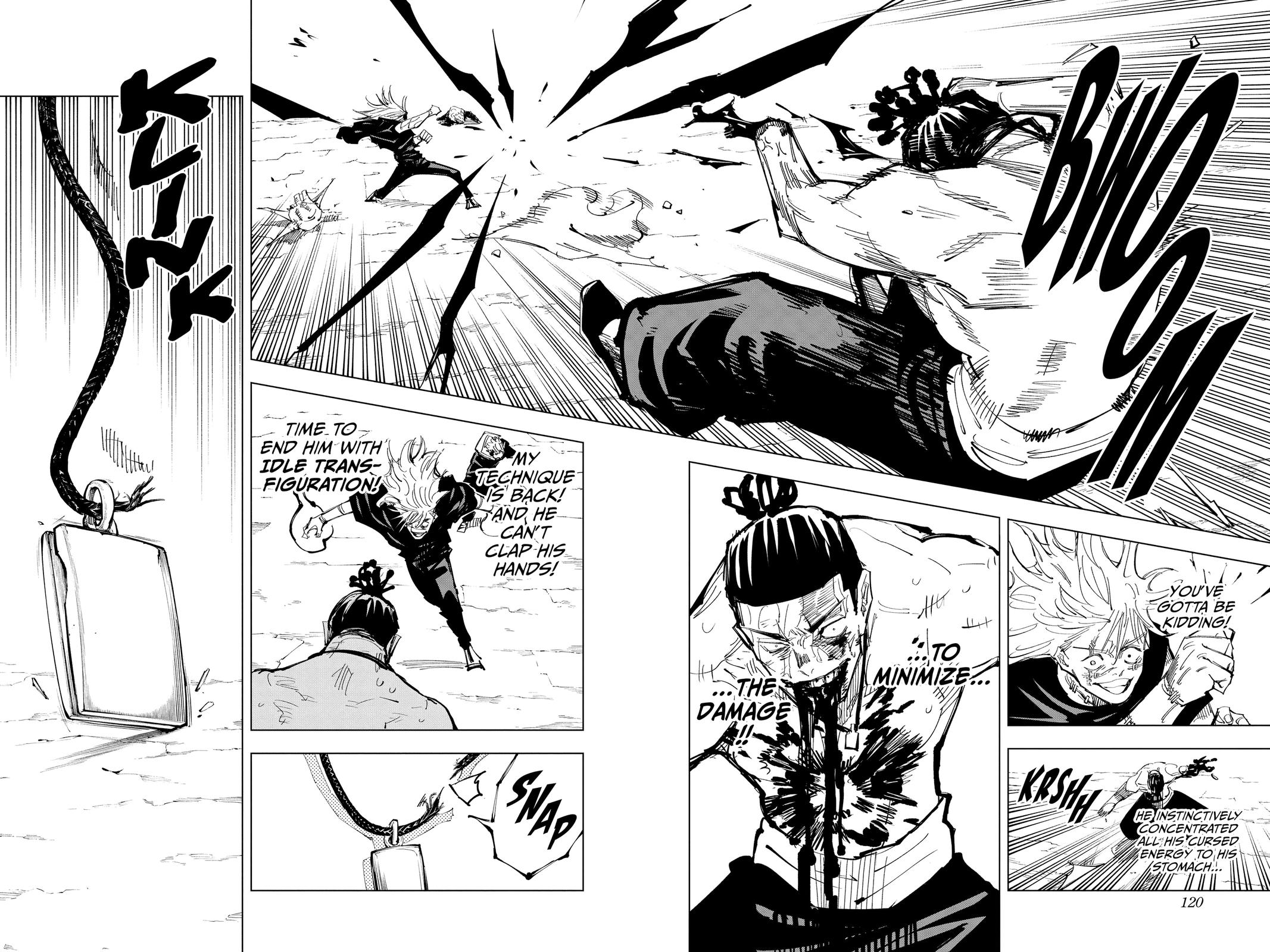 Jujutsu Kaisen Manga Chapter 130 page 9 - The Shibuya Incident, Part 47