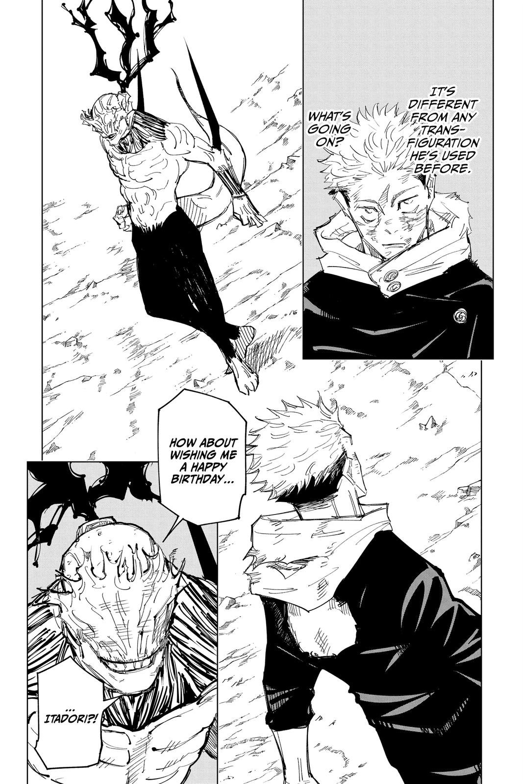 Jujutsu Kaisen Manga Chapter 131 page 3 - The Shibuya Incident, Part 48