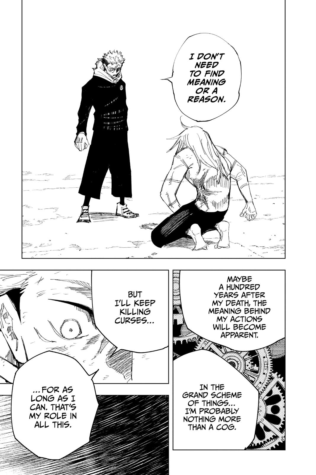 Jujutsu Kaisen Manga Chapter 132 page 13 - The Shibuya Incident, Part 49