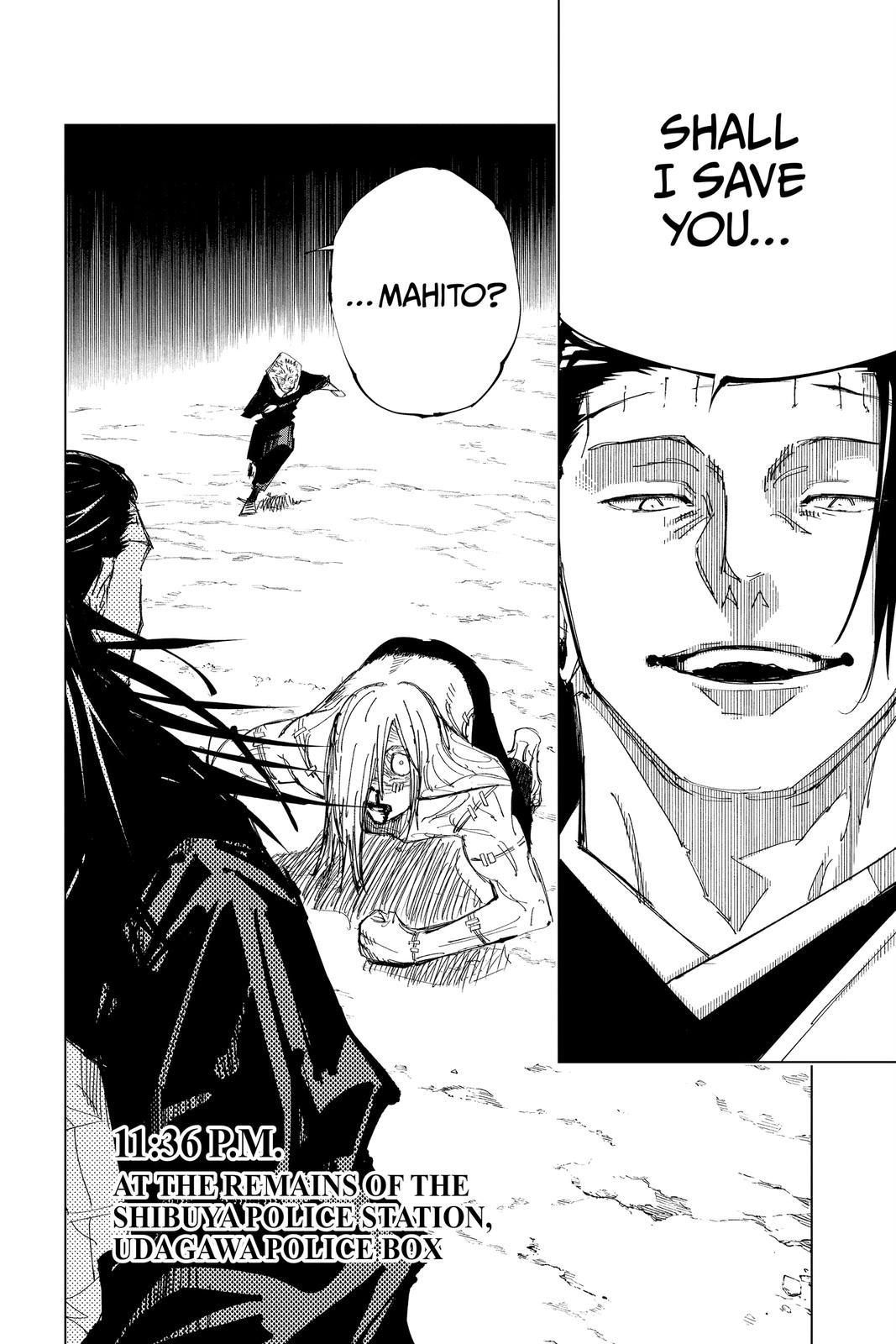 Jujutsu Kaisen Manga Chapter 133 page 10 - The Shibuya Incident, Part 50