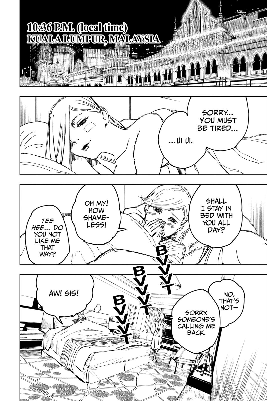 Jujutsu Kaisen Manga Chapter 133 page 6 - The Shibuya Incident, Part 50