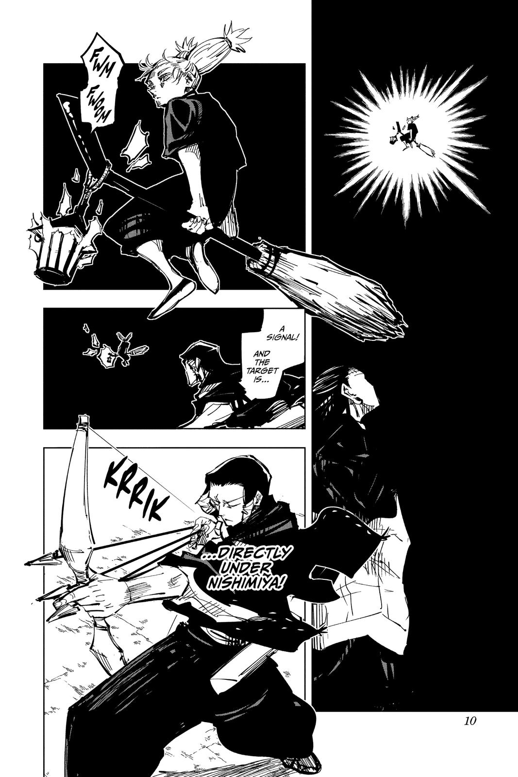 Jujutsu Kaisen Manga Chapter 134 page 10 - The Shibuya Incident, Part 51