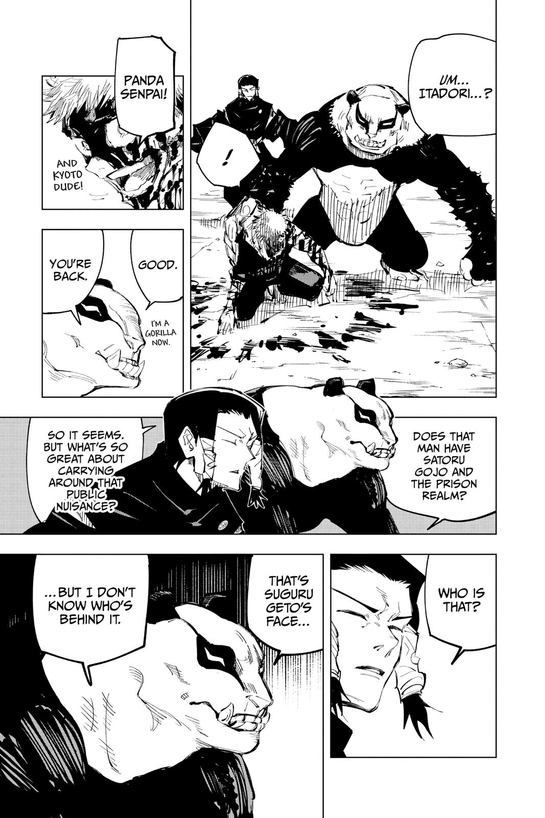Jujutsu Kaisen Manga Chapter 134 page 19 - The Shibuya Incident, Part 51