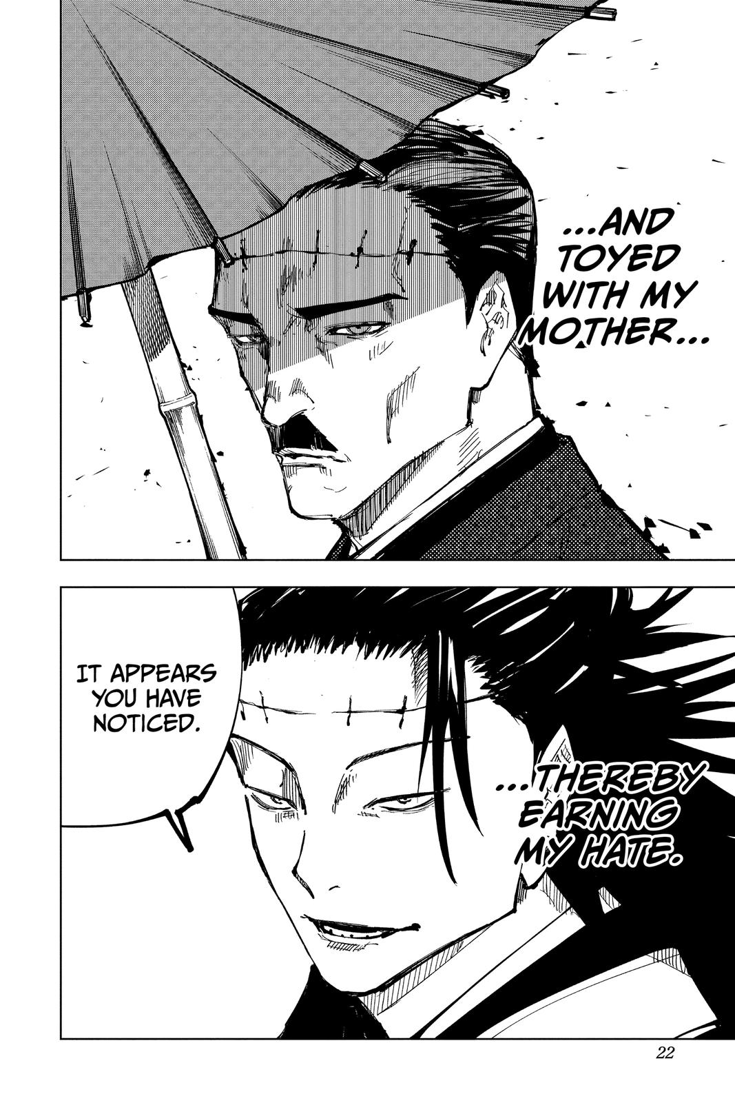 Jujutsu Kaisen Manga Chapter 134 page 21 - The Shibuya Incident, Part 51