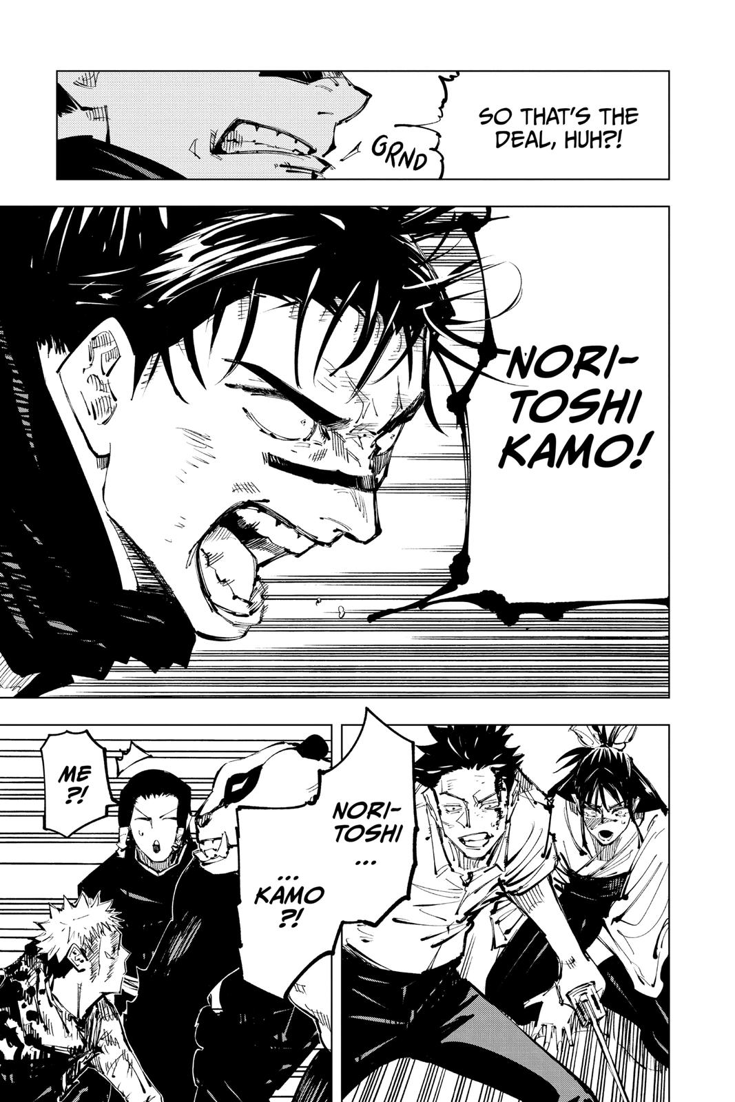 Jujutsu Kaisen Manga Chapter 134 page 22 - The Shibuya Incident, Part 51
