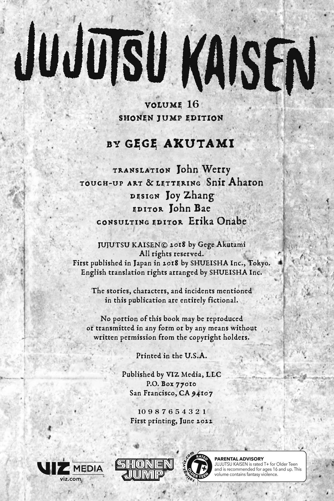 Jujutsu Kaisen Manga Chapter 134 page 3 - The Shibuya Incident, Part 51