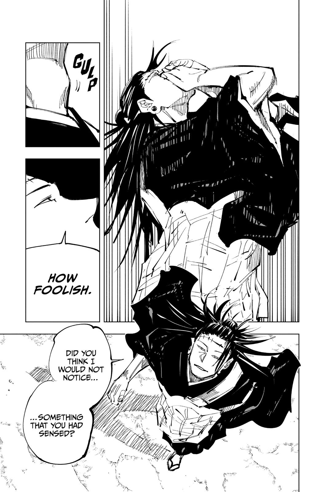 Jujutsu Kaisen Manga Chapter 134 page 9 - The Shibuya Incident, Part 51