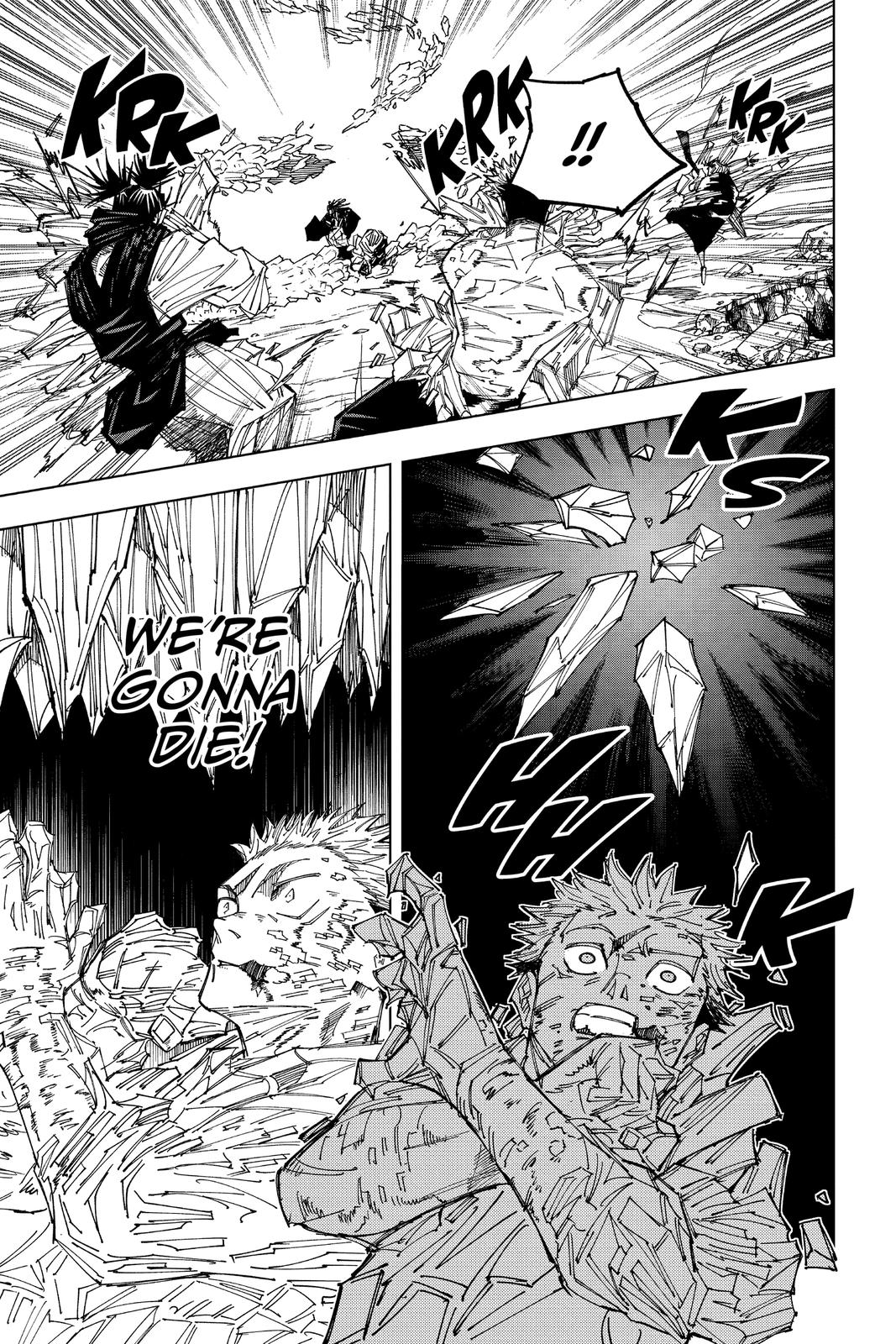 Jujutsu Kaisen Manga Chapter 135 page 15 - The Shibuya Incident, Part 52