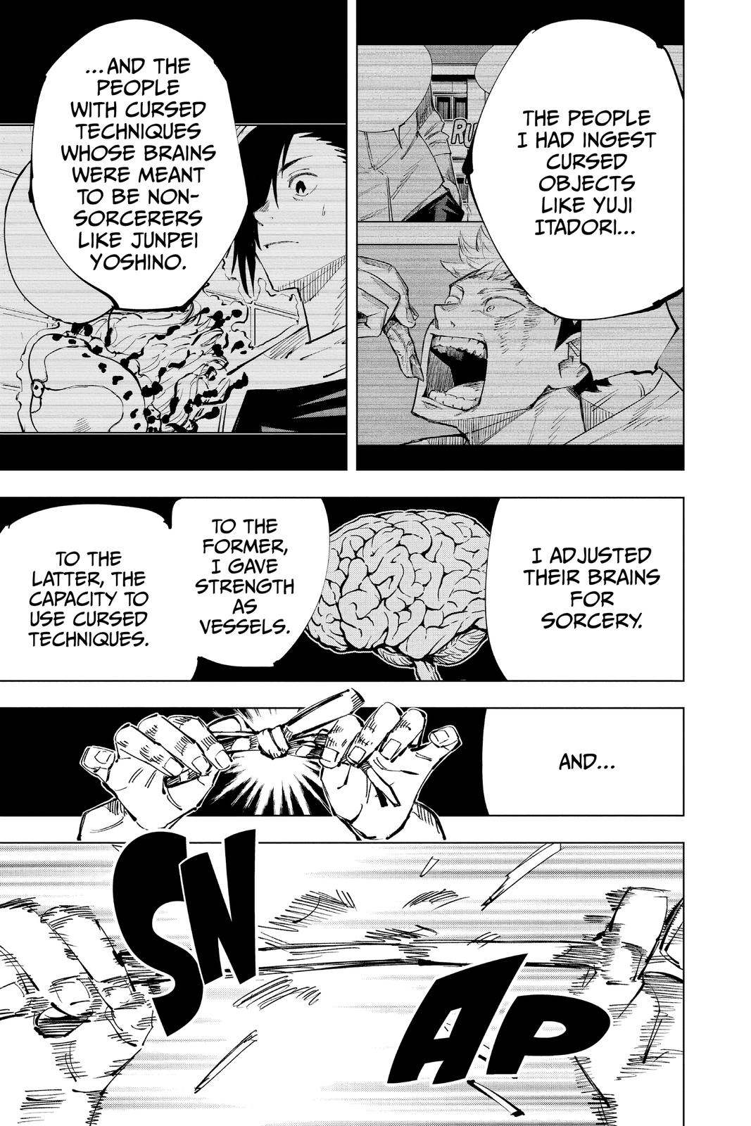 Jujutsu Kaisen Manga Chapter 136 page 11 - The Shibuya Incident, Part 52