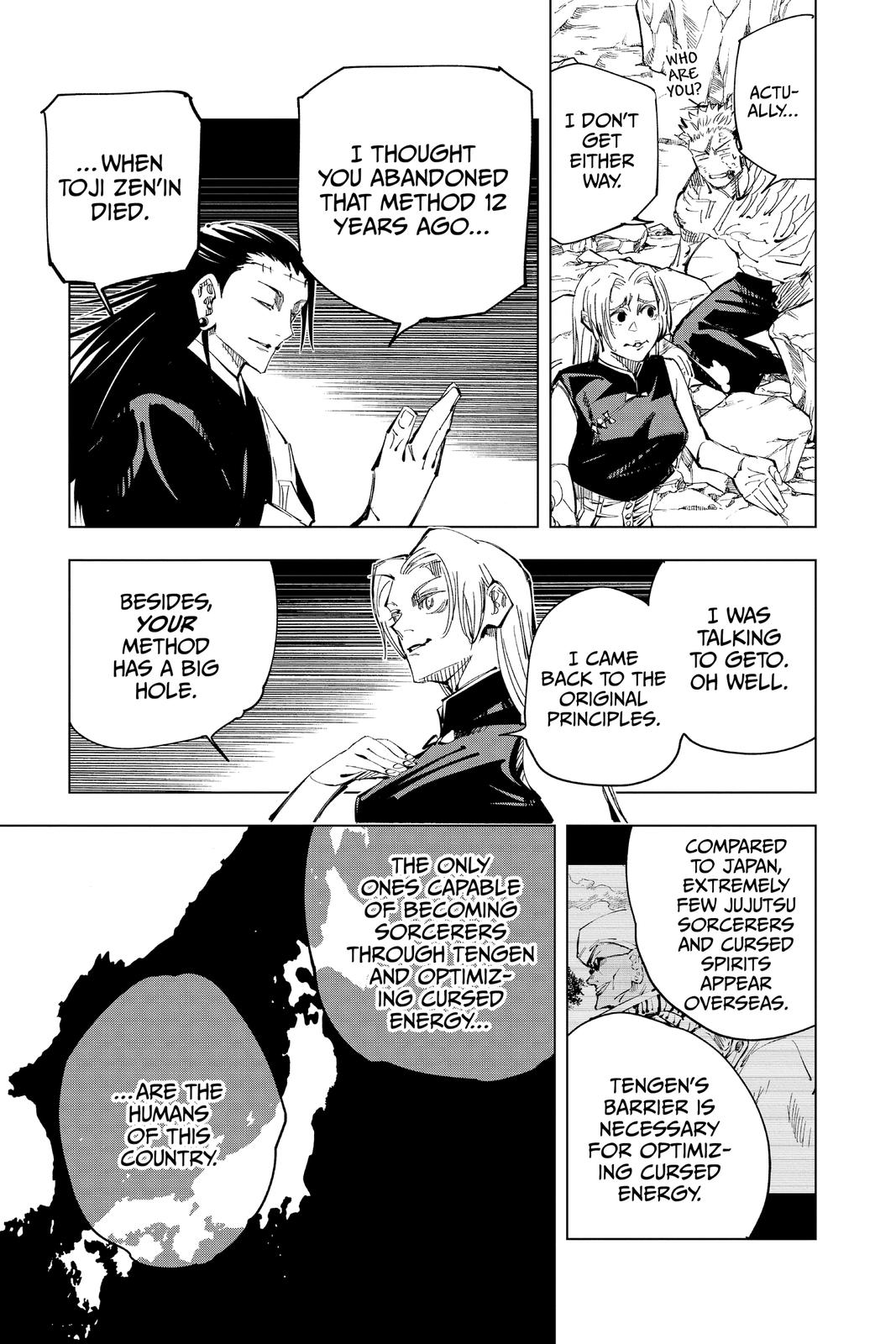 Jujutsu Kaisen Manga Chapter 136 page 3 - The Shibuya Incident, Part 52