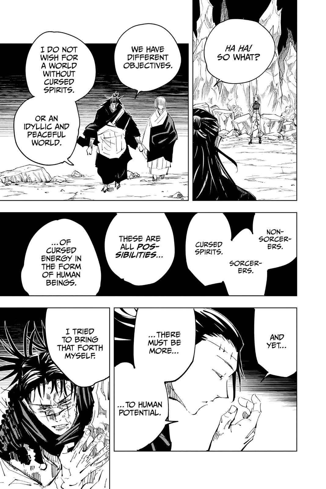 Jujutsu Kaisen Manga Chapter 136 page 5 - The Shibuya Incident, Part 52