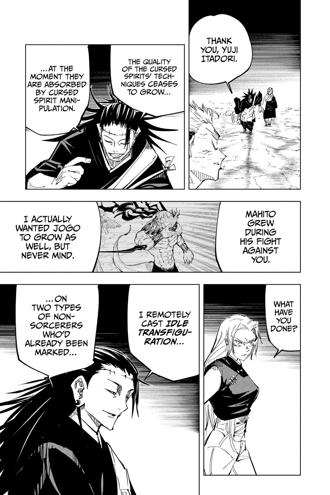 Jujutsu Kaisen Manga Chapter 136 page 9 - The Shibuya Incident, Part 52