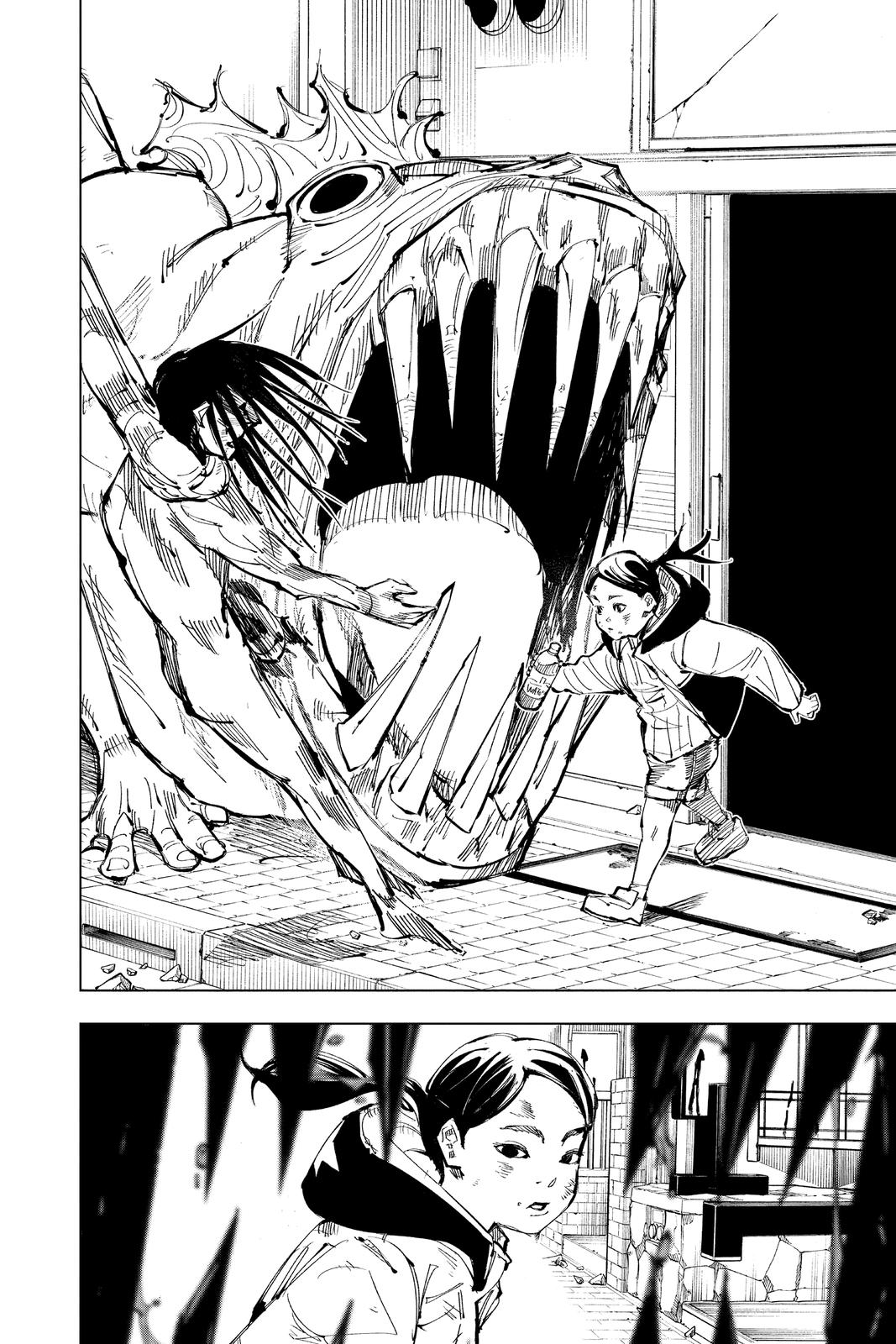 Jujutsu Kaisen Manga Chapter 137 page 11 - Hard and White