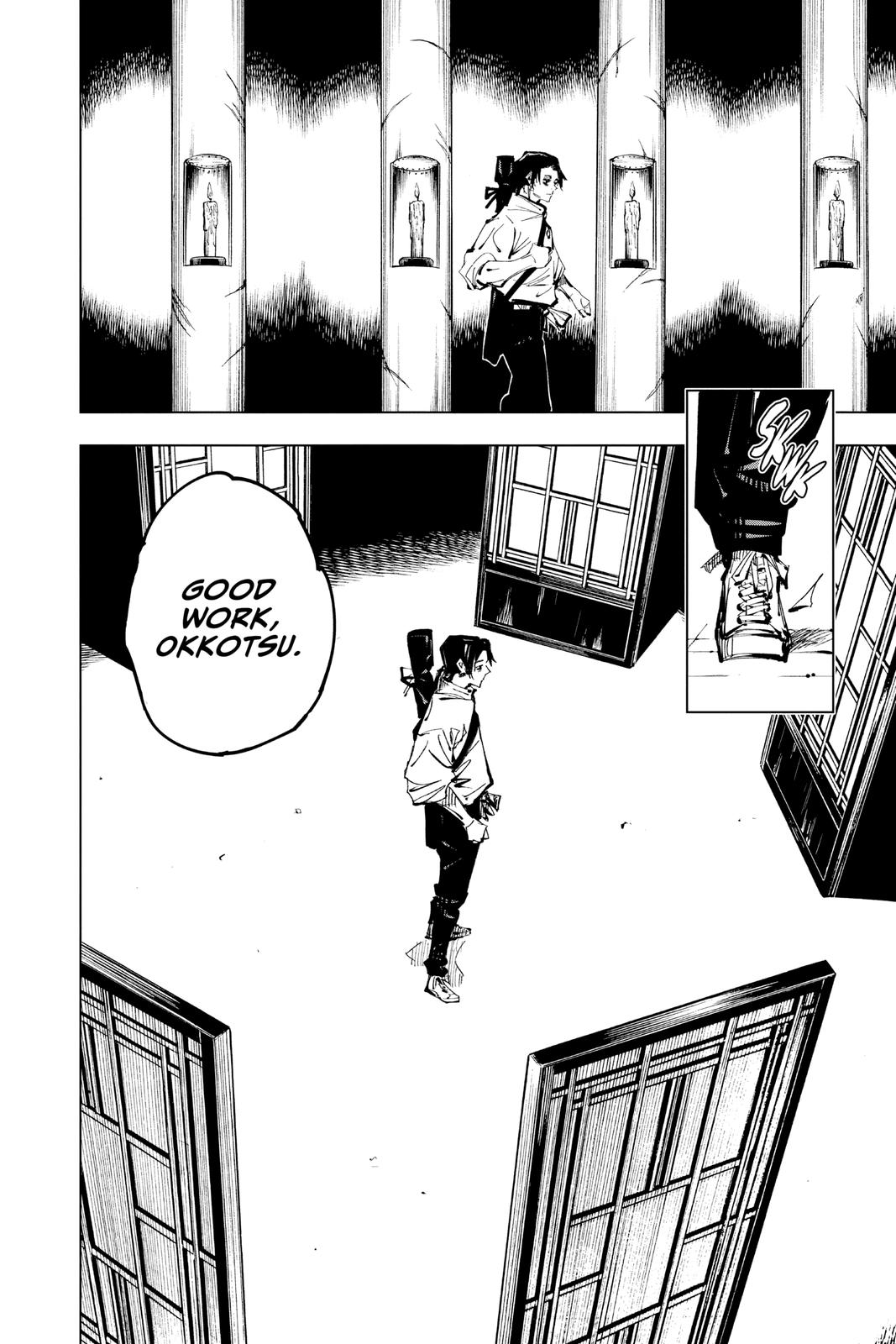 Jujutsu Kaisen Manga Chapter 137 page 17 - Hard and White