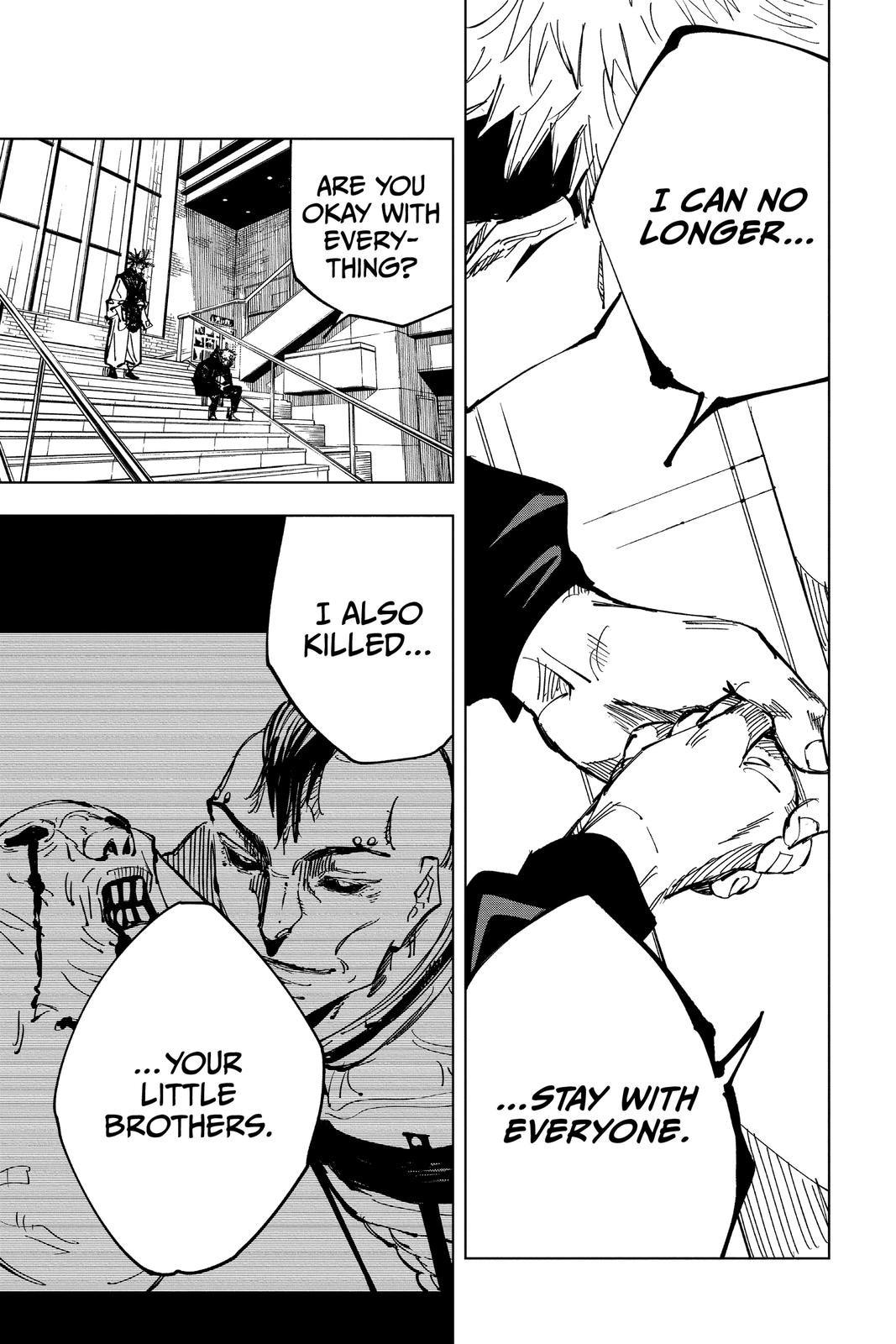 Jujutsu Kaisen Manga Chapter 138 page 17 - The Zenin Clan