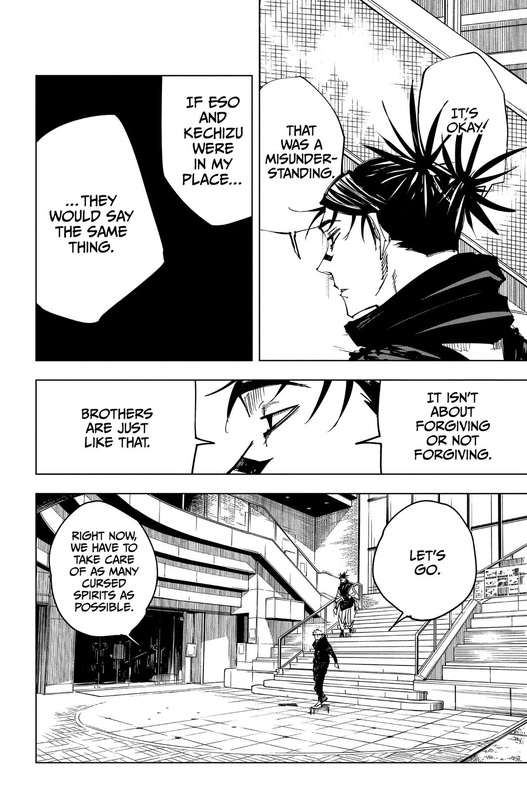 Jujutsu Kaisen Manga Chapter 138 page 18 - The Zenin Clan