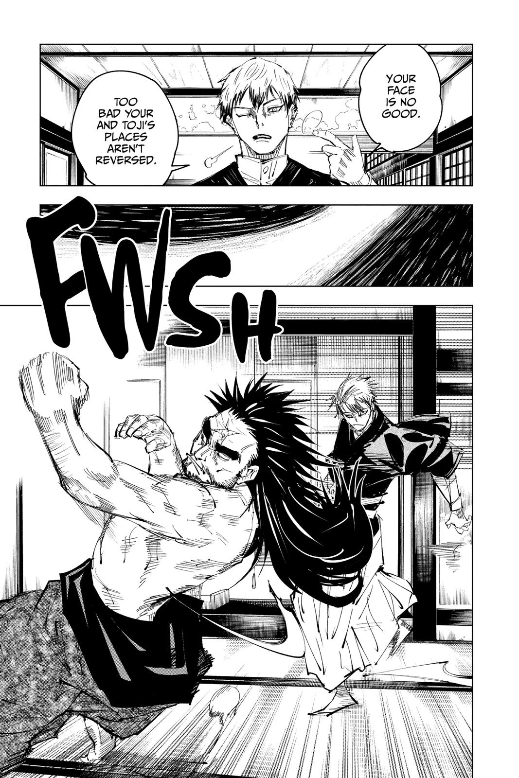 Jujutsu Kaisen Manga Chapter 138 page 5 - The Zenin Clan
