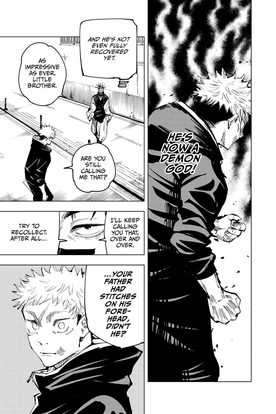 Jujutsu Kaisen Manga Chapter 139 page 10 - Hunter