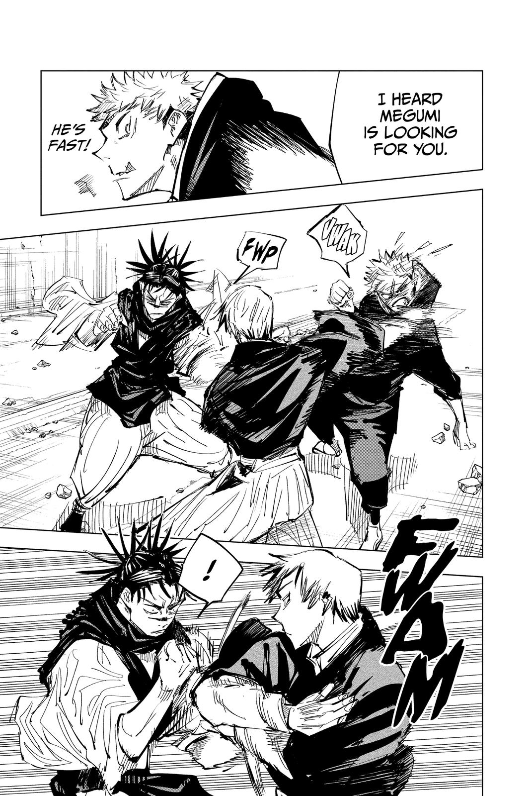 Jujutsu Kaisen Manga Chapter 139 page 14 - Hunter