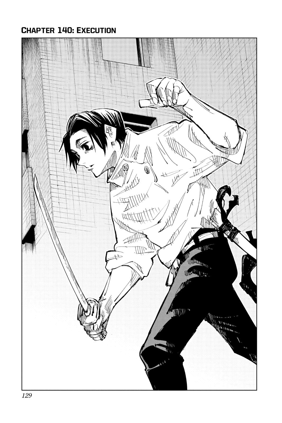 Jujutsu Kaisen Manga Chapter 140 page 1 - Execution