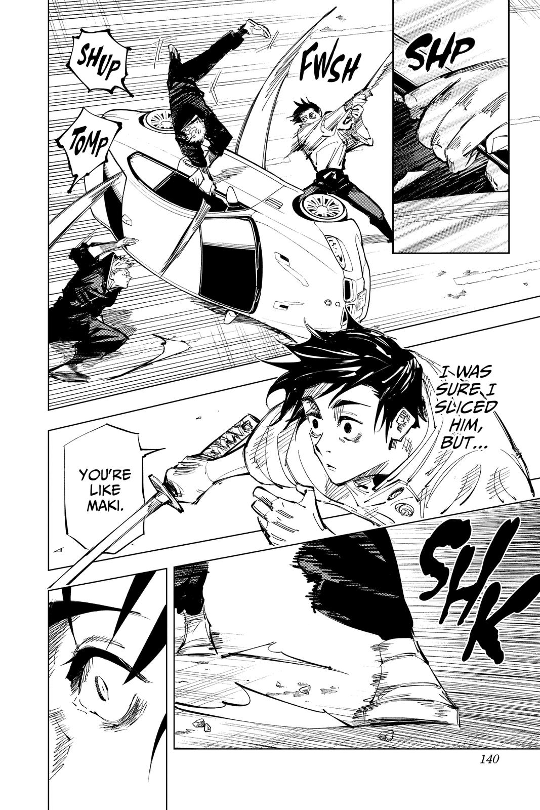 Jujutsu Kaisen Manga Chapter 140 page 12 - Execution