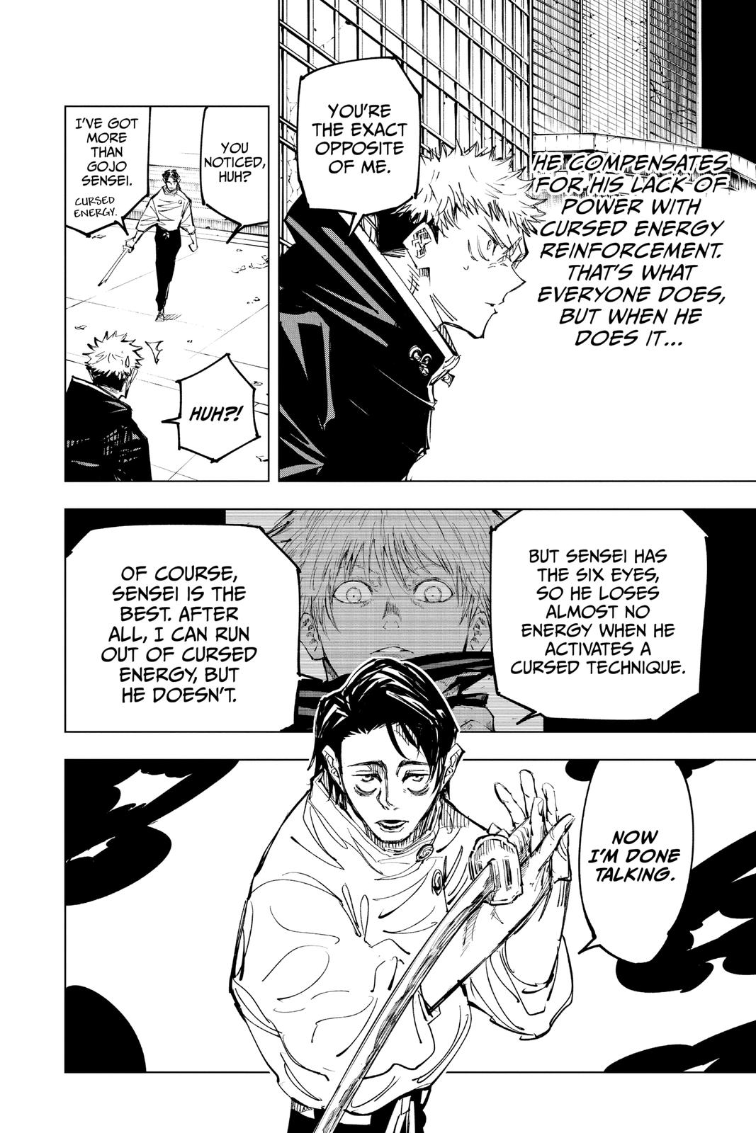 Jujutsu Kaisen Manga Chapter 140 page 16 - Execution