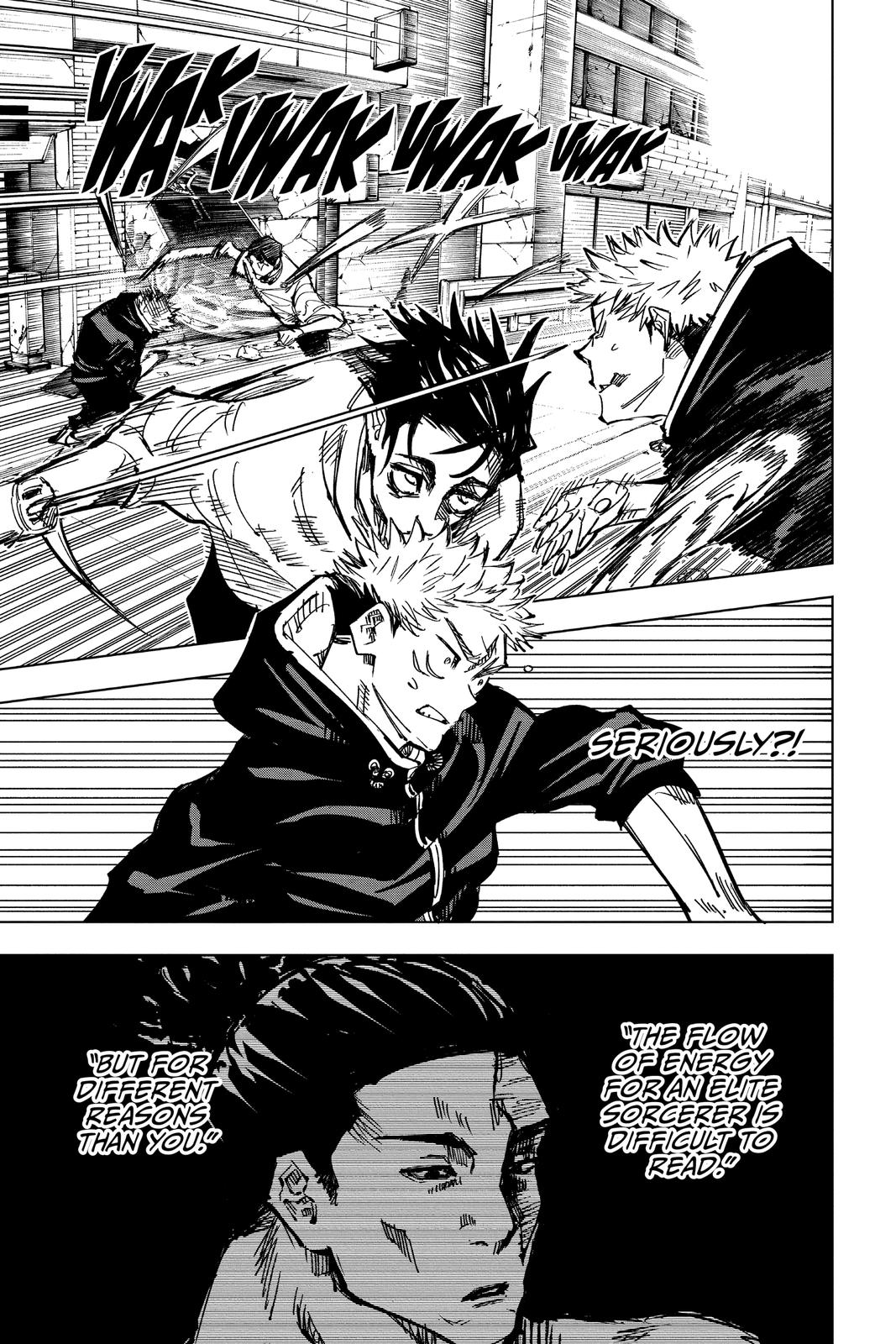 Jujutsu Kaisen Manga Chapter 140 page 17 - Execution