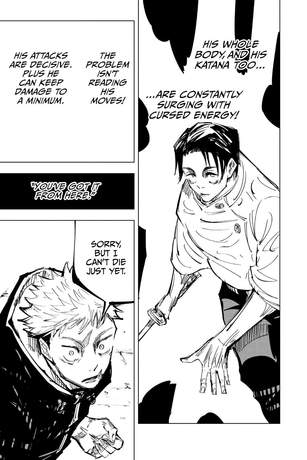 Jujutsu Kaisen Manga Chapter 140 page 19 - Execution