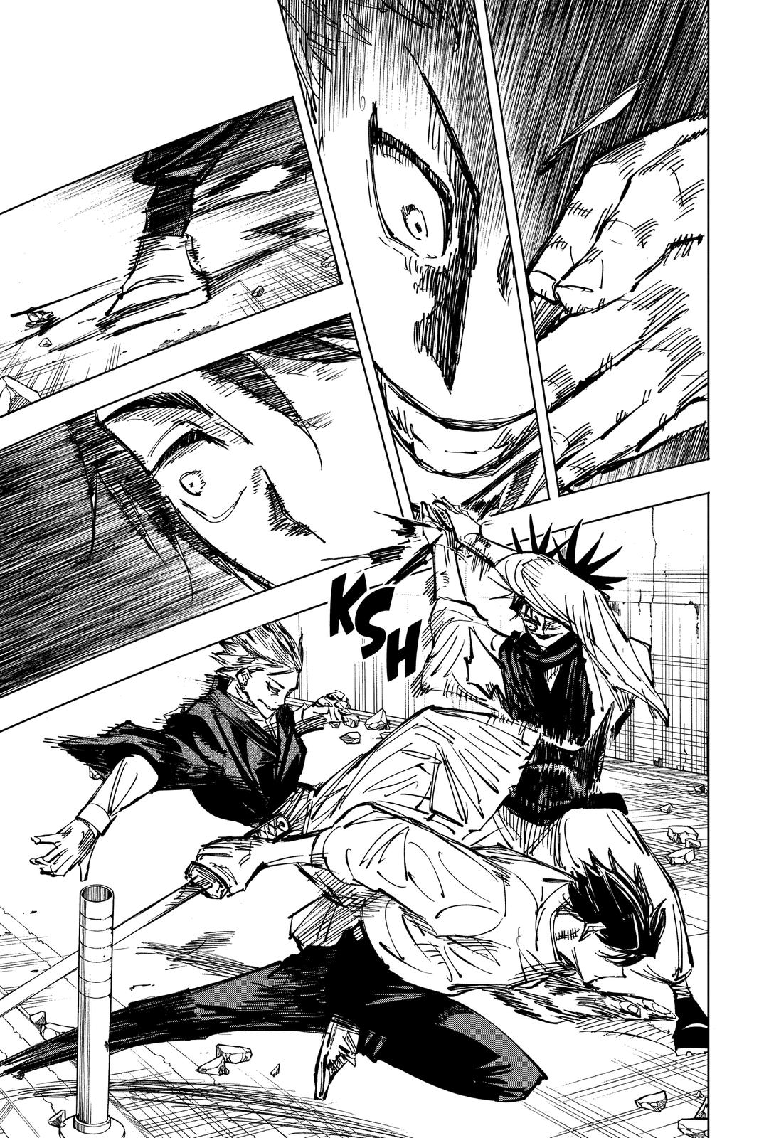 Jujutsu Kaisen Manga Chapter 140 page 7 - Execution