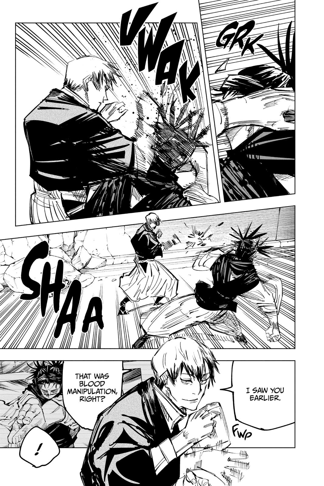 Jujutsu Kaisen Manga Chapter 140 page 9 - Execution