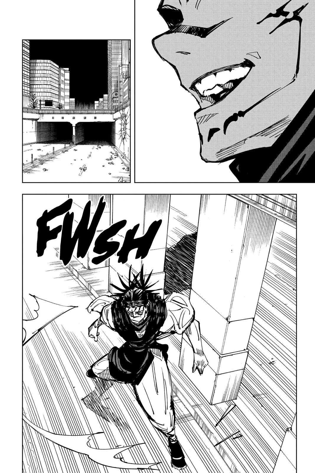 Jujutsu Kaisen Manga Chapter 141 page 16 - The Front of The Back