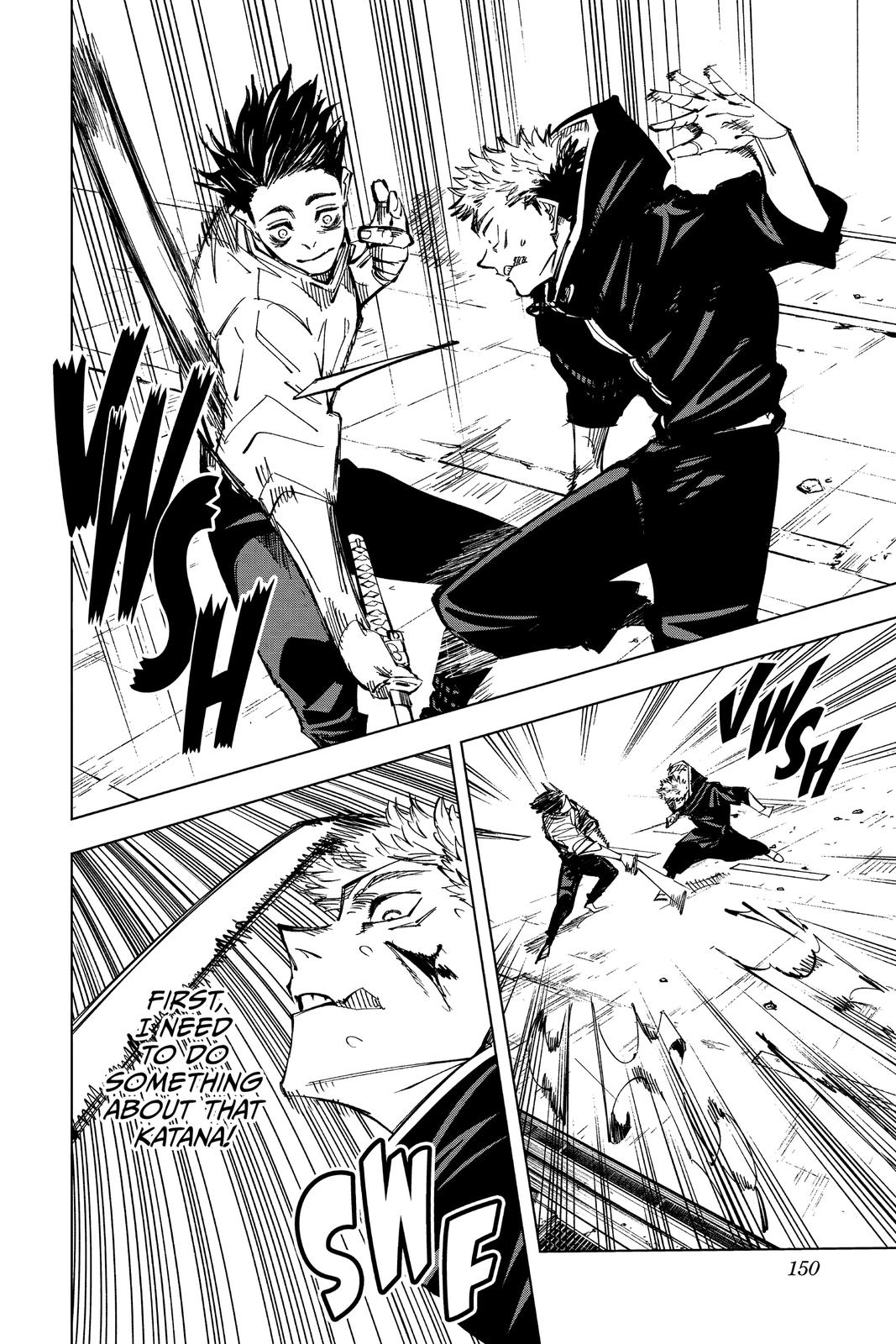 Jujutsu Kaisen Manga Chapter 141 page 2 - The Front of The Back