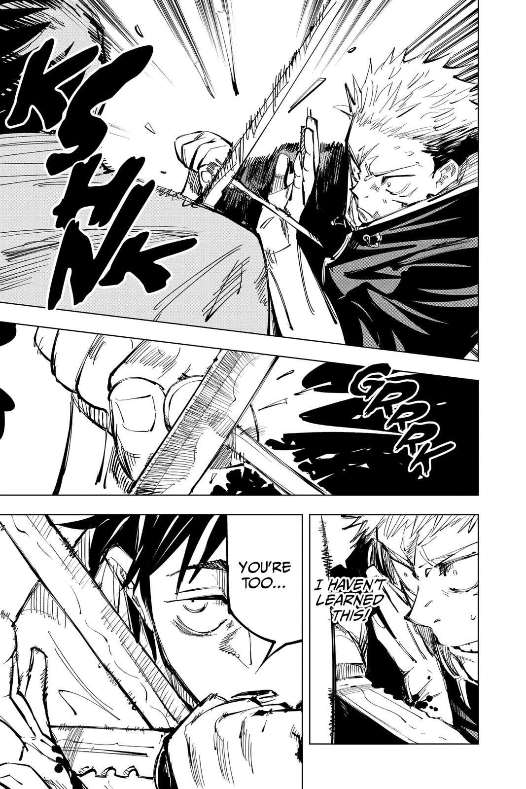 Jujutsu Kaisen Manga Chapter 141 page 7 - The Front of The Back