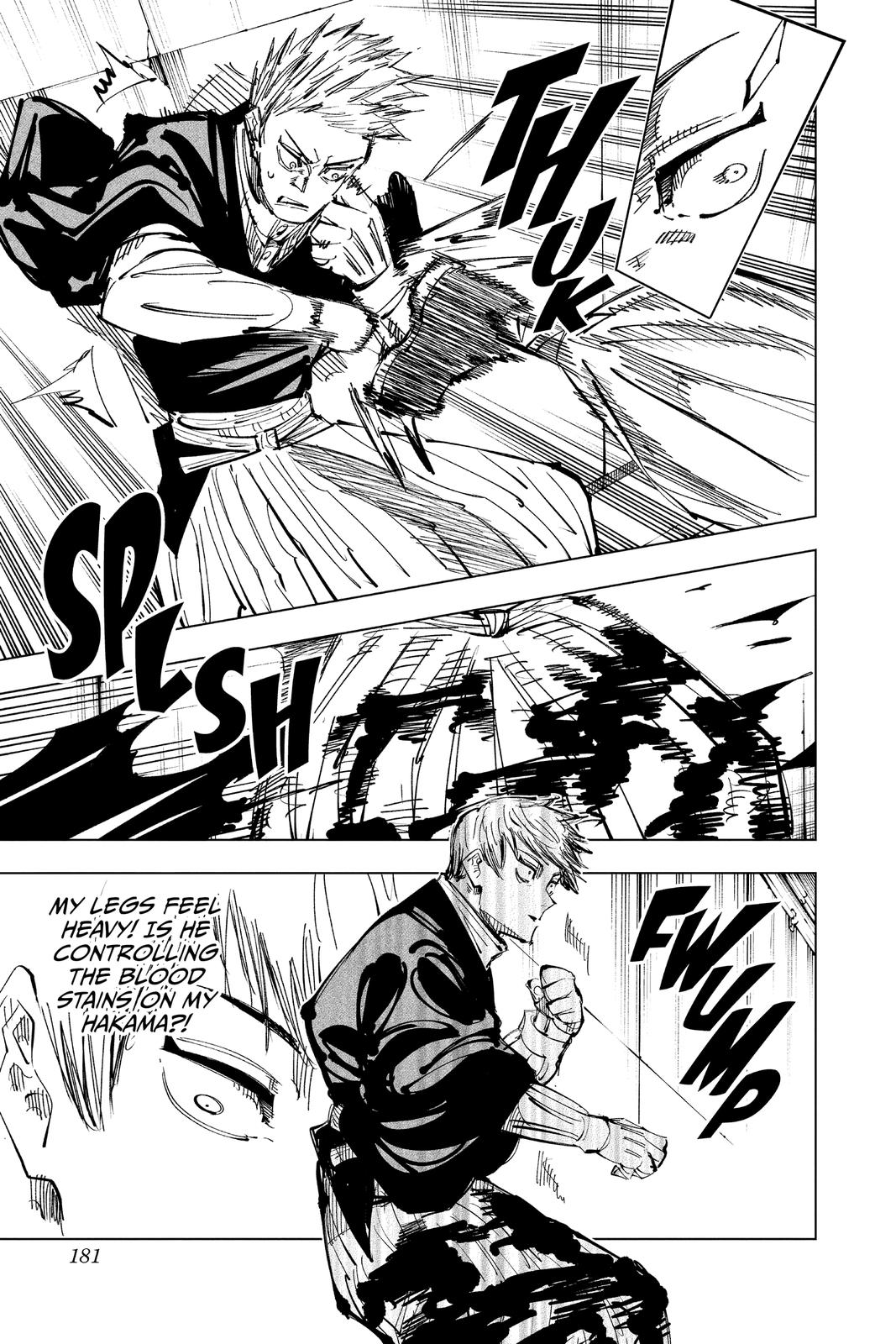 Jujutsu Kaisen Manga Chapter 142 page 13 - A Big Brother's Back