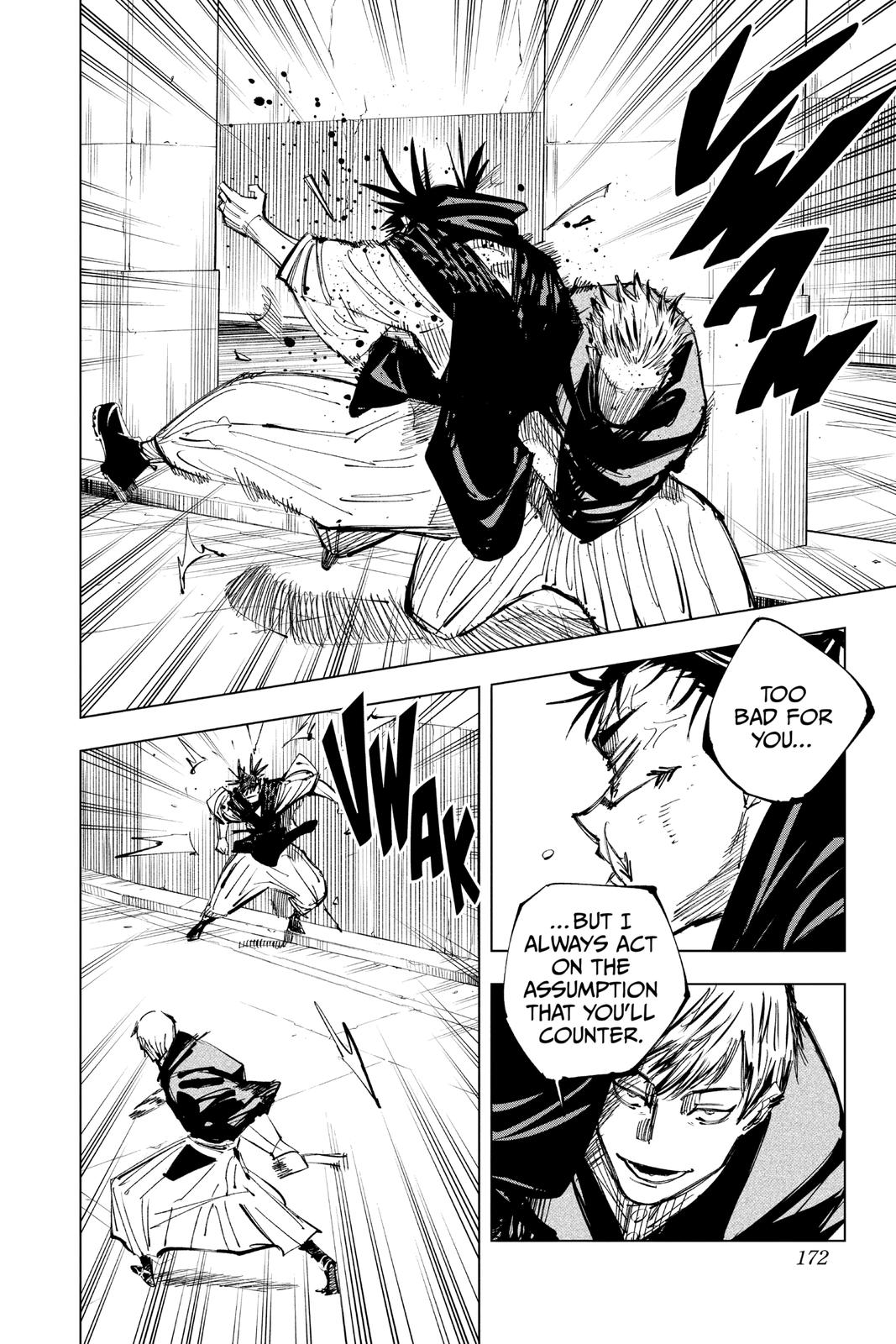 Jujutsu Kaisen Manga Chapter 142 page 4 - A Big Brother's Back