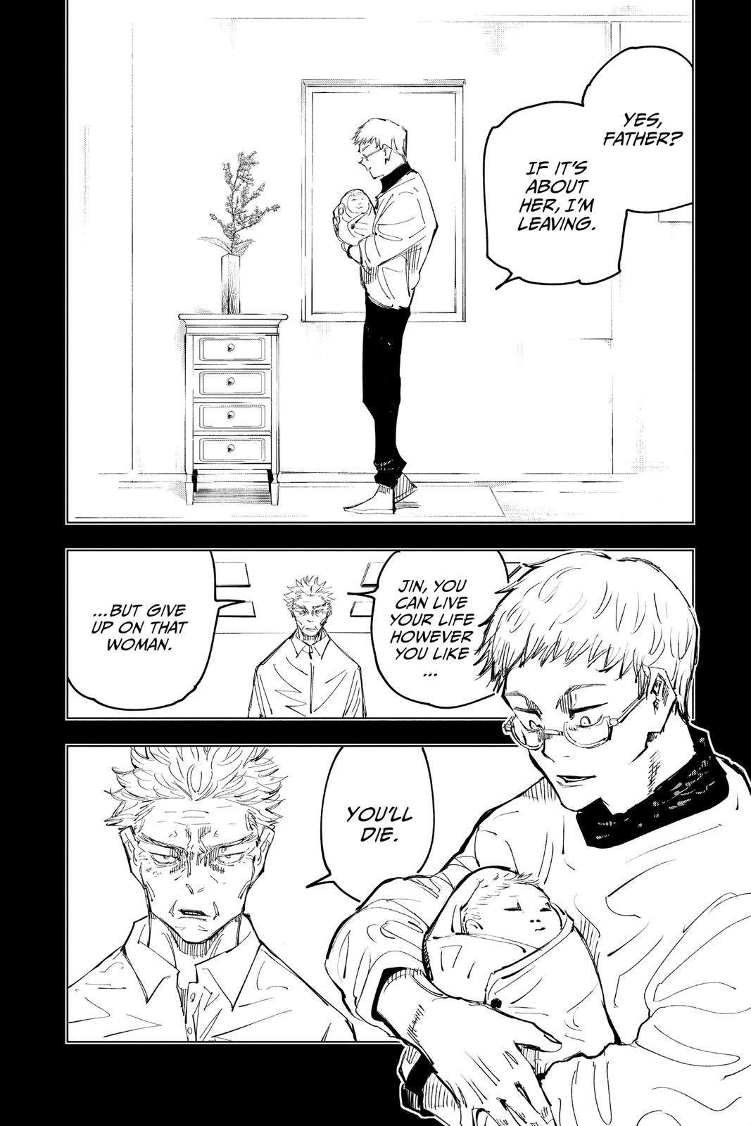 Jujutsu Kaisen Manga Chapter 143 page 10 - One More Time