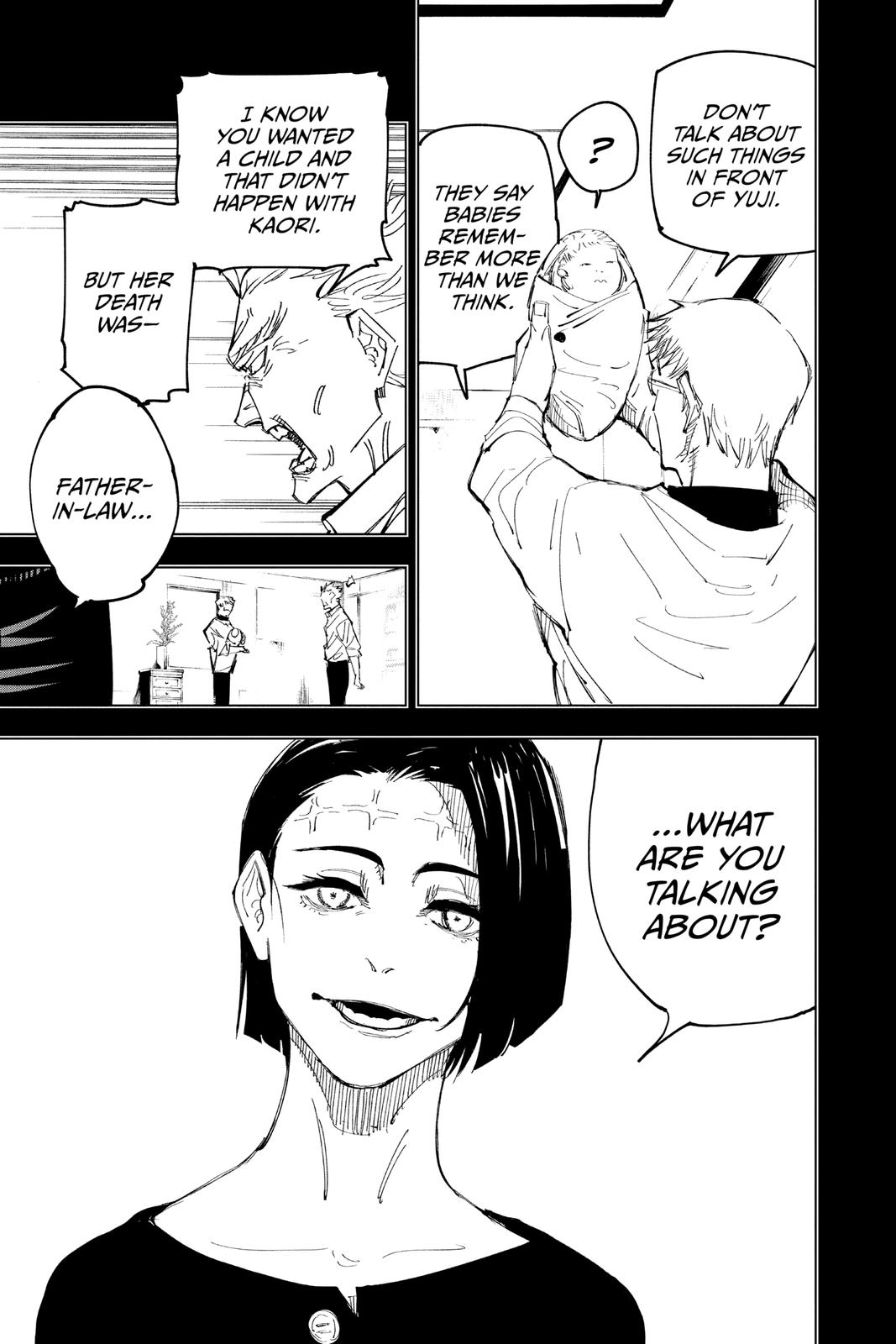 Jujutsu Kaisen Manga Chapter 143 page 11 - One More Time