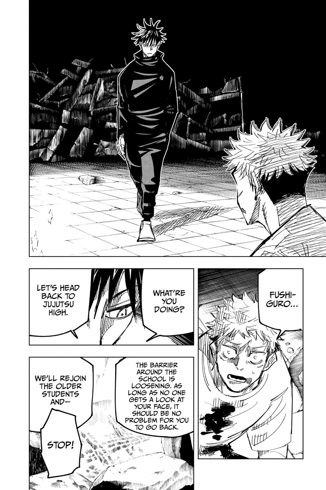 Jujutsu Kaisen Manga Chapter 143 page 18 - One More Time