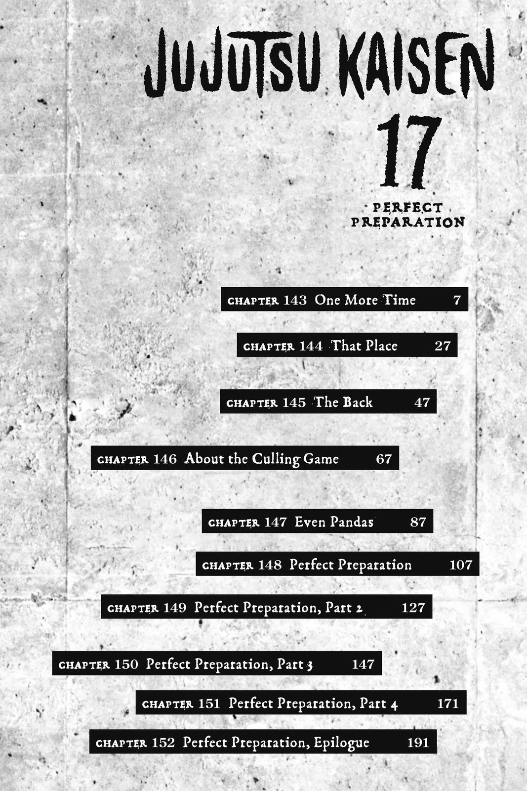 Jujutsu Kaisen Manga Chapter 143 page 6 - One More Time