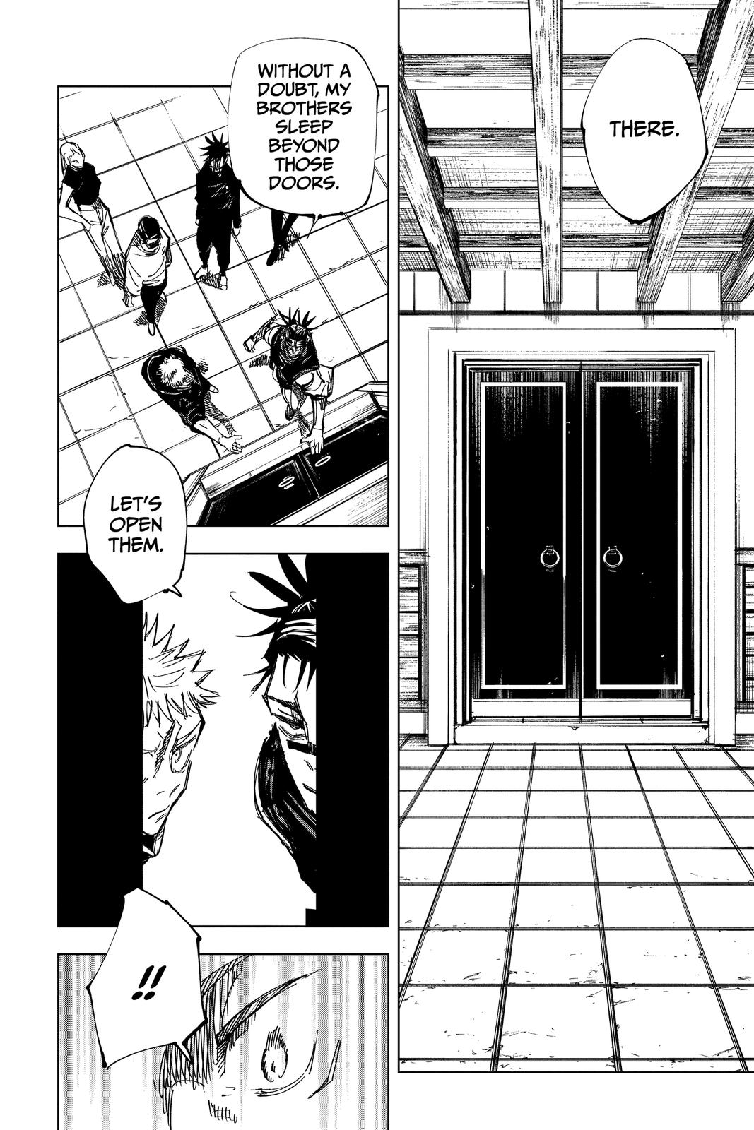 Jujutsu Kaisen Manga Chapter 144 page 12 - That Place