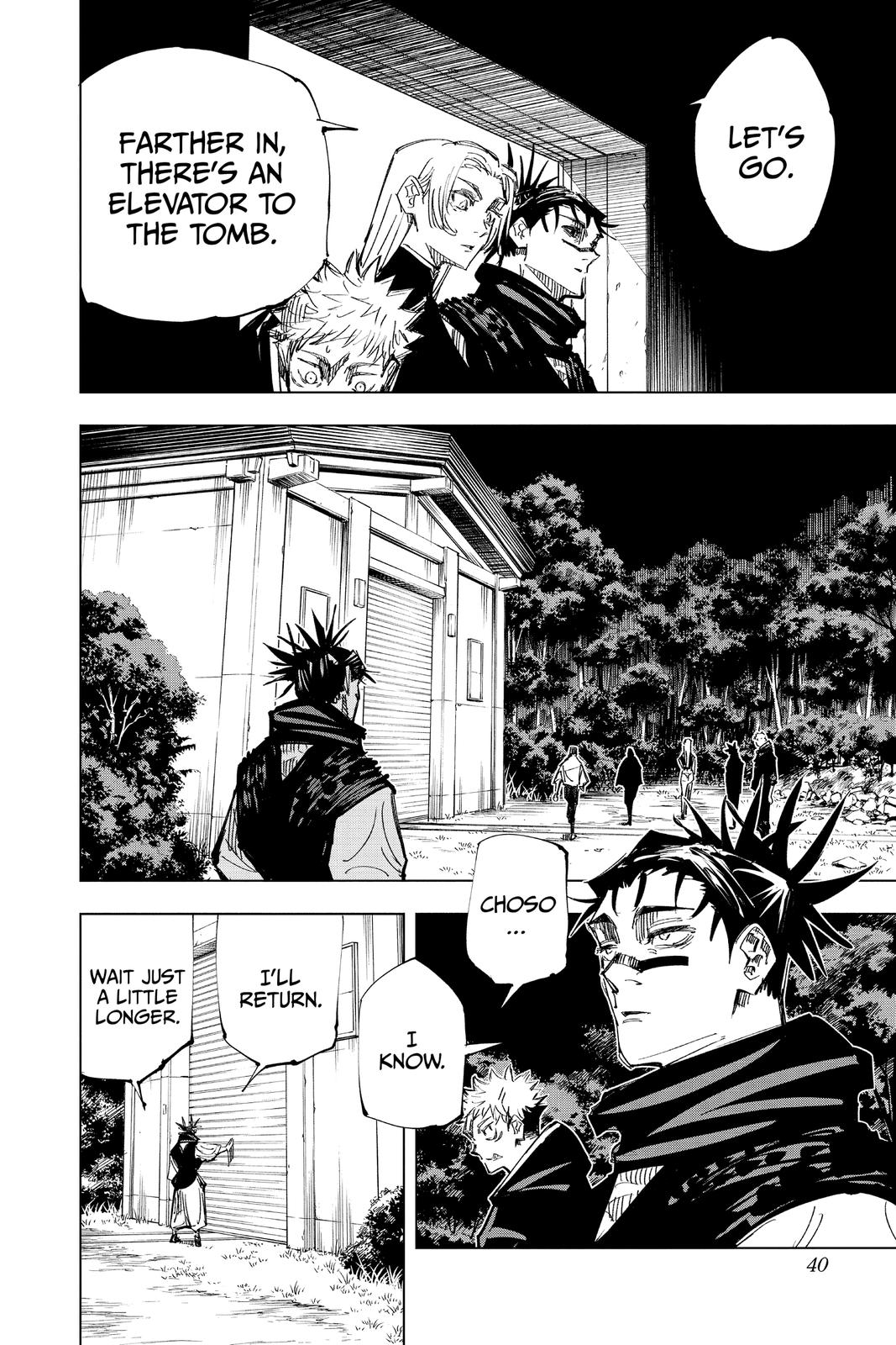 Jujutsu Kaisen Manga Chapter 144 page 14 - That Place