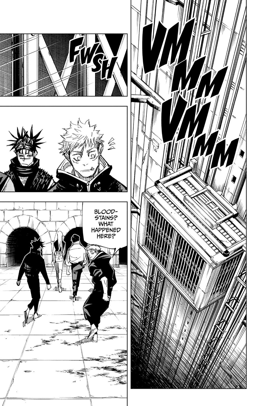 Jujutsu Kaisen Manga Chapter 144 page 15 - That Place