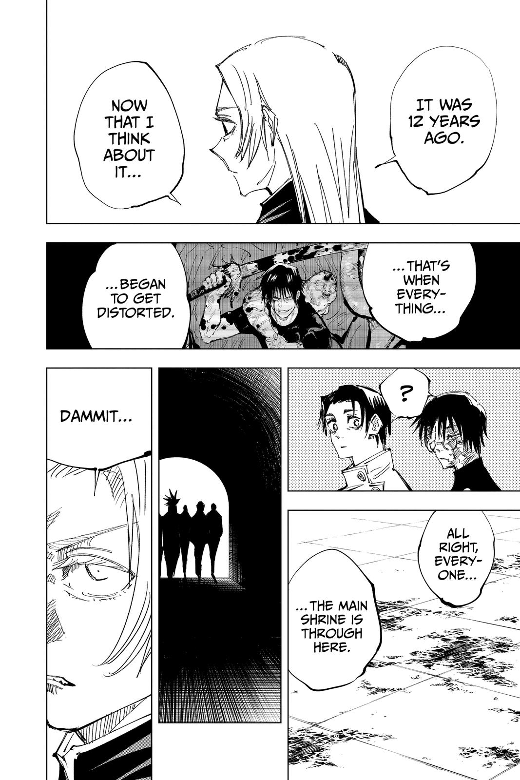 Jujutsu Kaisen Manga Chapter 144 page 16 - That Place
