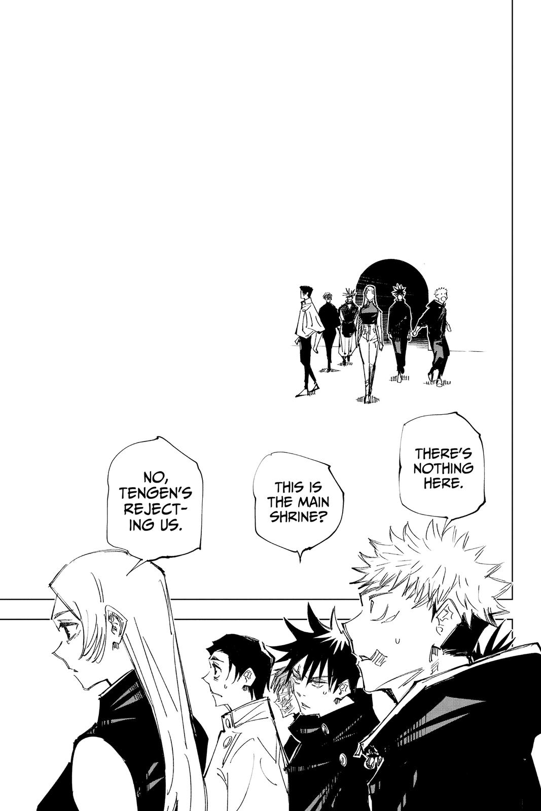 Jujutsu Kaisen Manga Chapter 144 page 17 - That Place