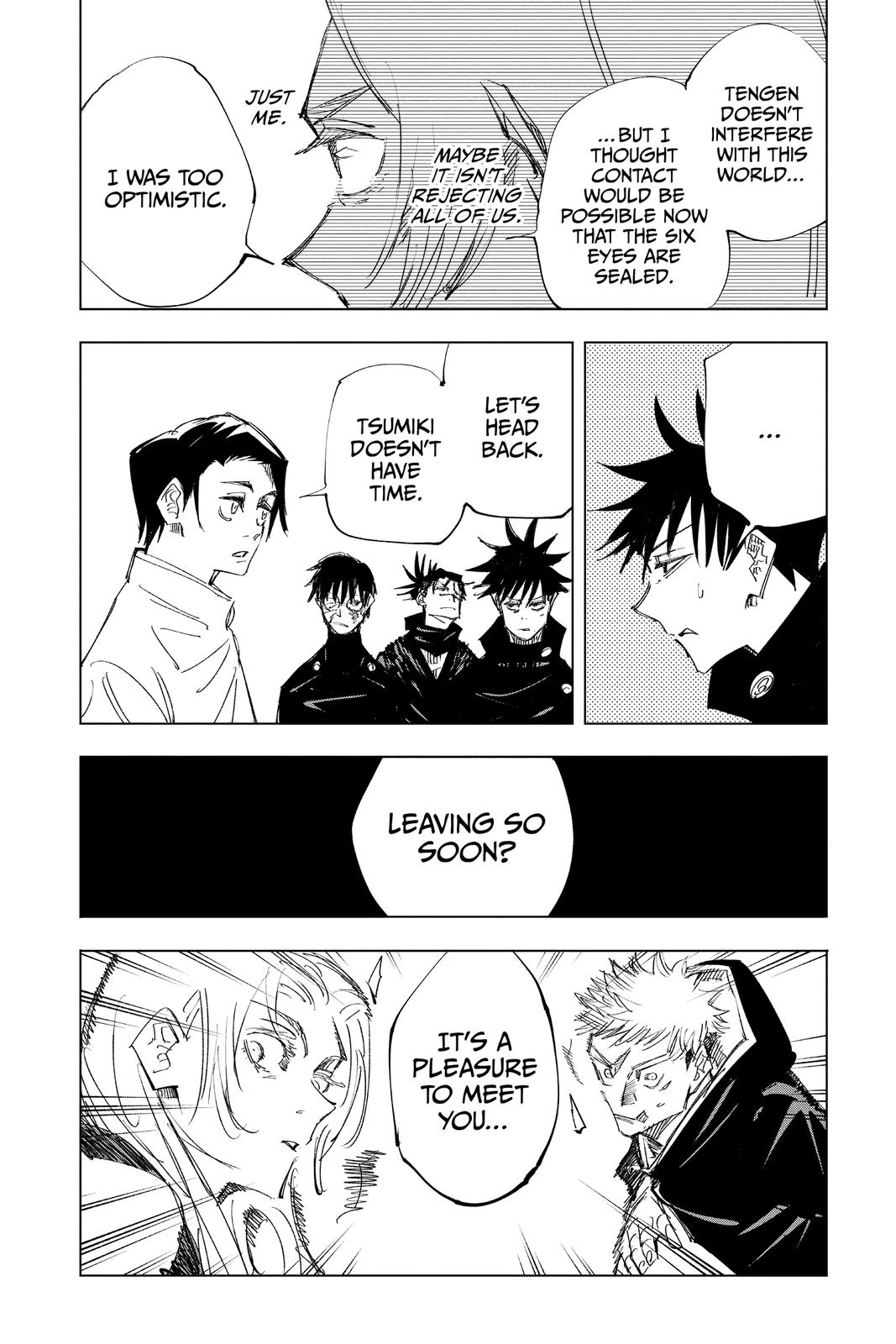 Jujutsu Kaisen Manga Chapter 144 page 18 - That Place
