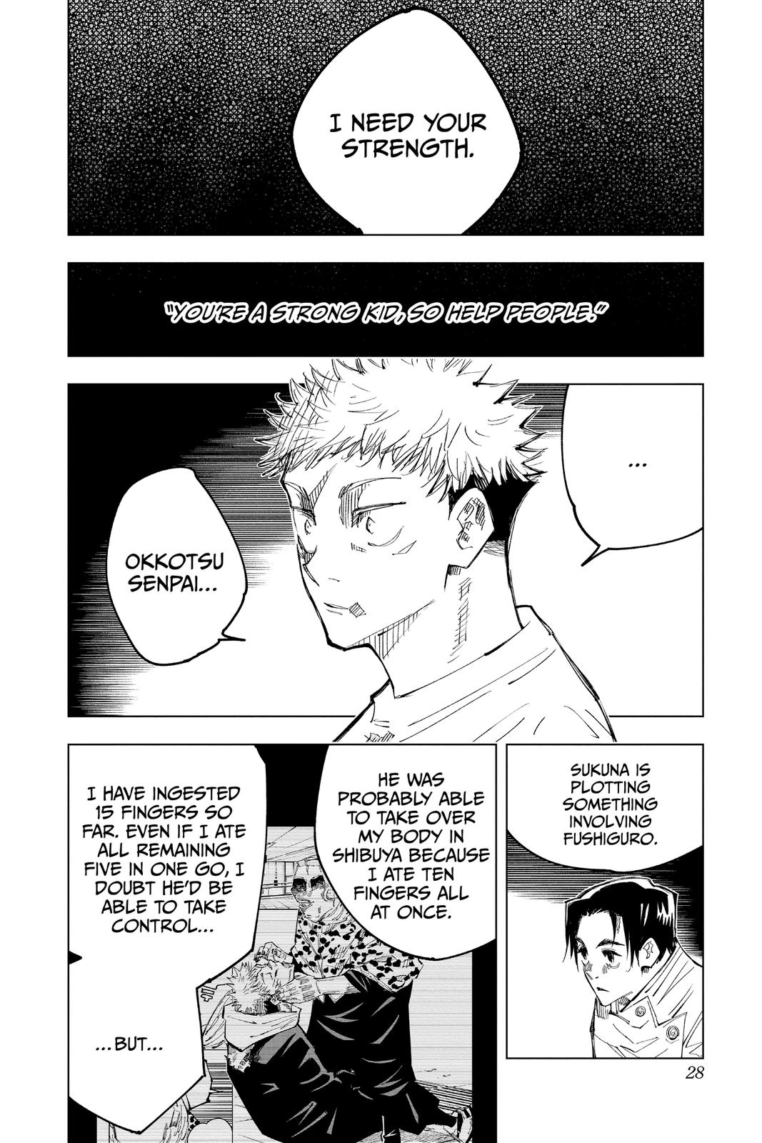 Jujutsu Kaisen Manga Chapter 144 page 2 - That Place