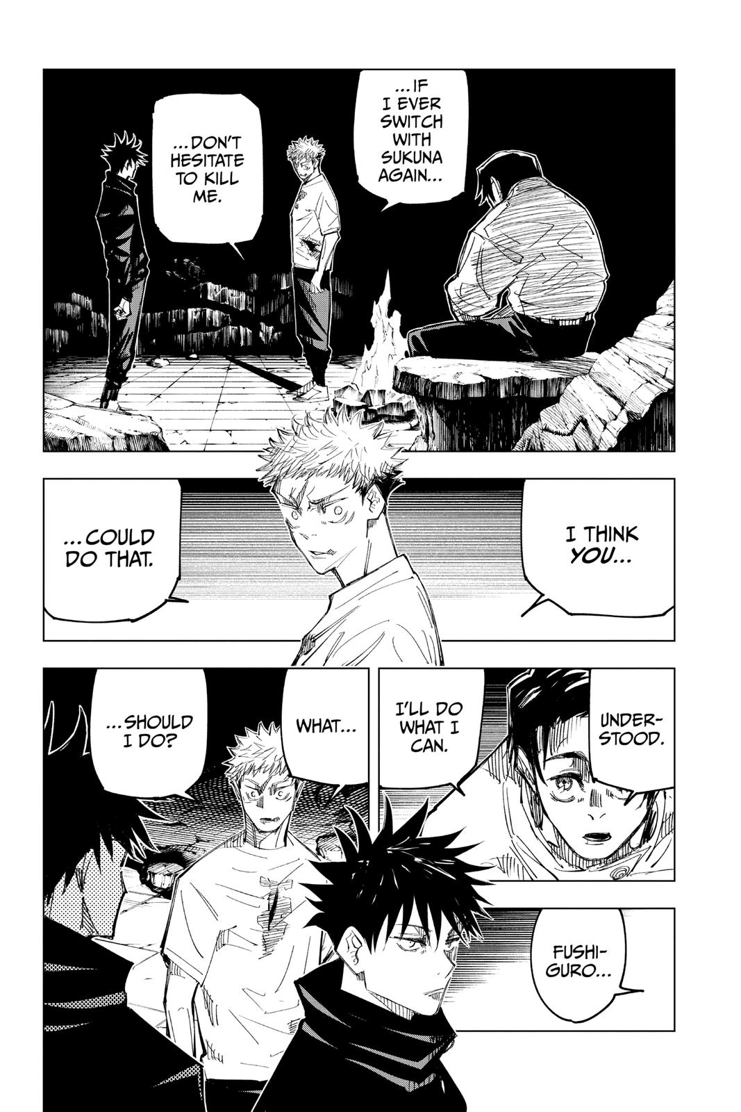 Jujutsu Kaisen Manga Chapter 144 page 3 - That Place