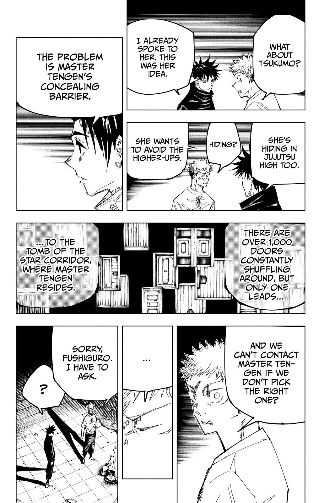 Jujutsu Kaisen Manga Chapter 144 page 5 - That Place